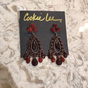 Never worn Cookie Lee earrings
